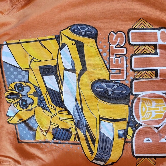Transformers orange/yellow tee shirt - Picture 4 of 6
